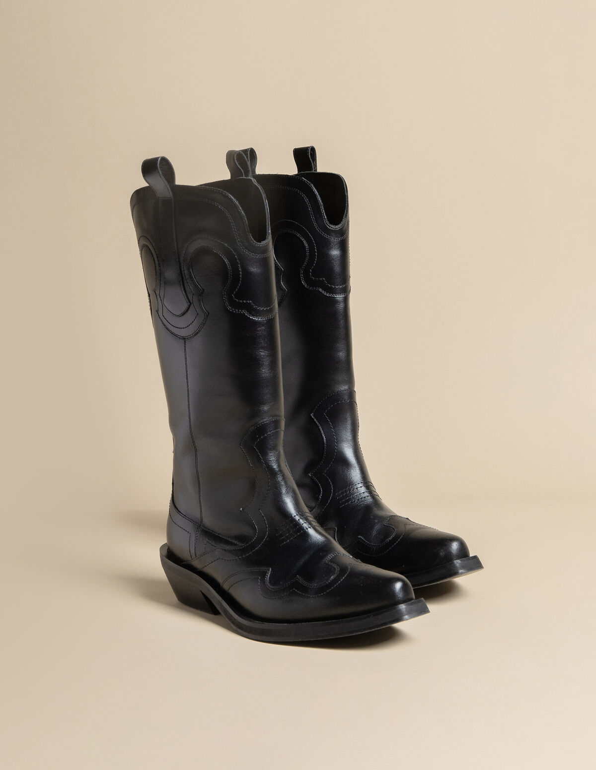 BOTA COWBOY NEGRA