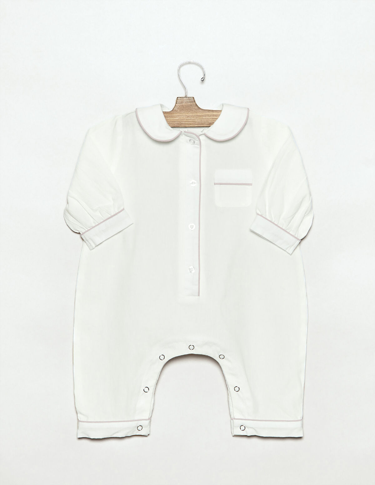 CONTRAST BLUE BABY PYJAMAS