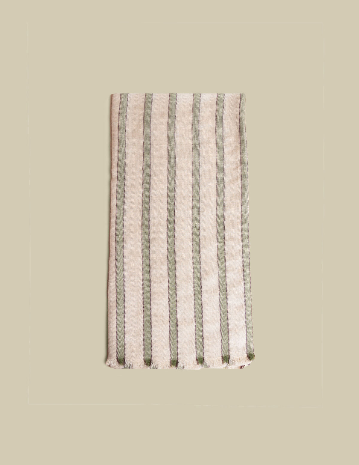 BANDANA RAYURES OLIVE