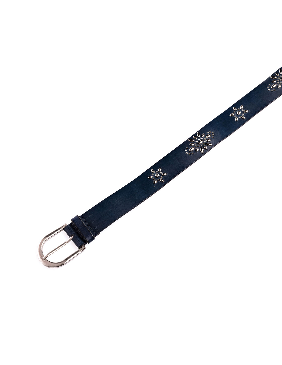 BIG BLUE STUDDED BELT