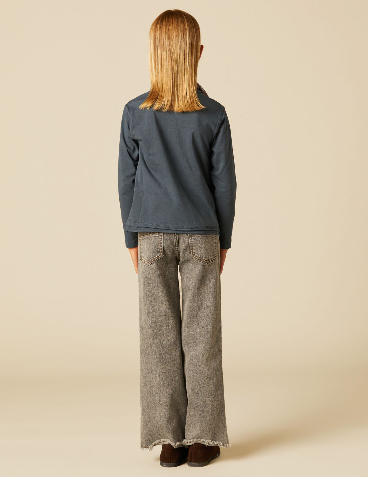 BLUE CROSS-POCKET TROUSERS