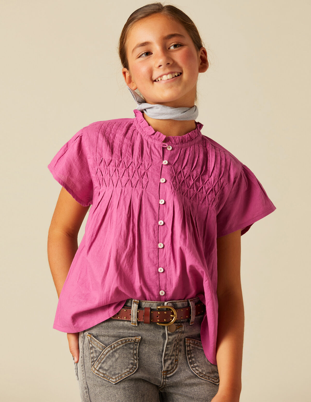 CAMISA AZUL JARETAS