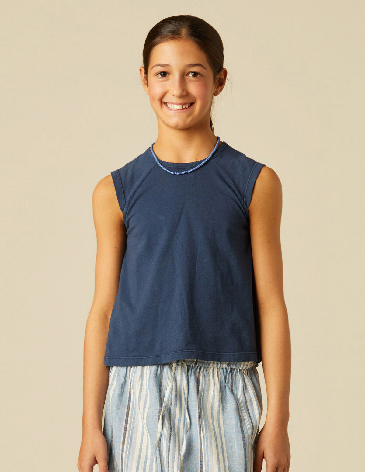 CAMISETA CORTE AZUL