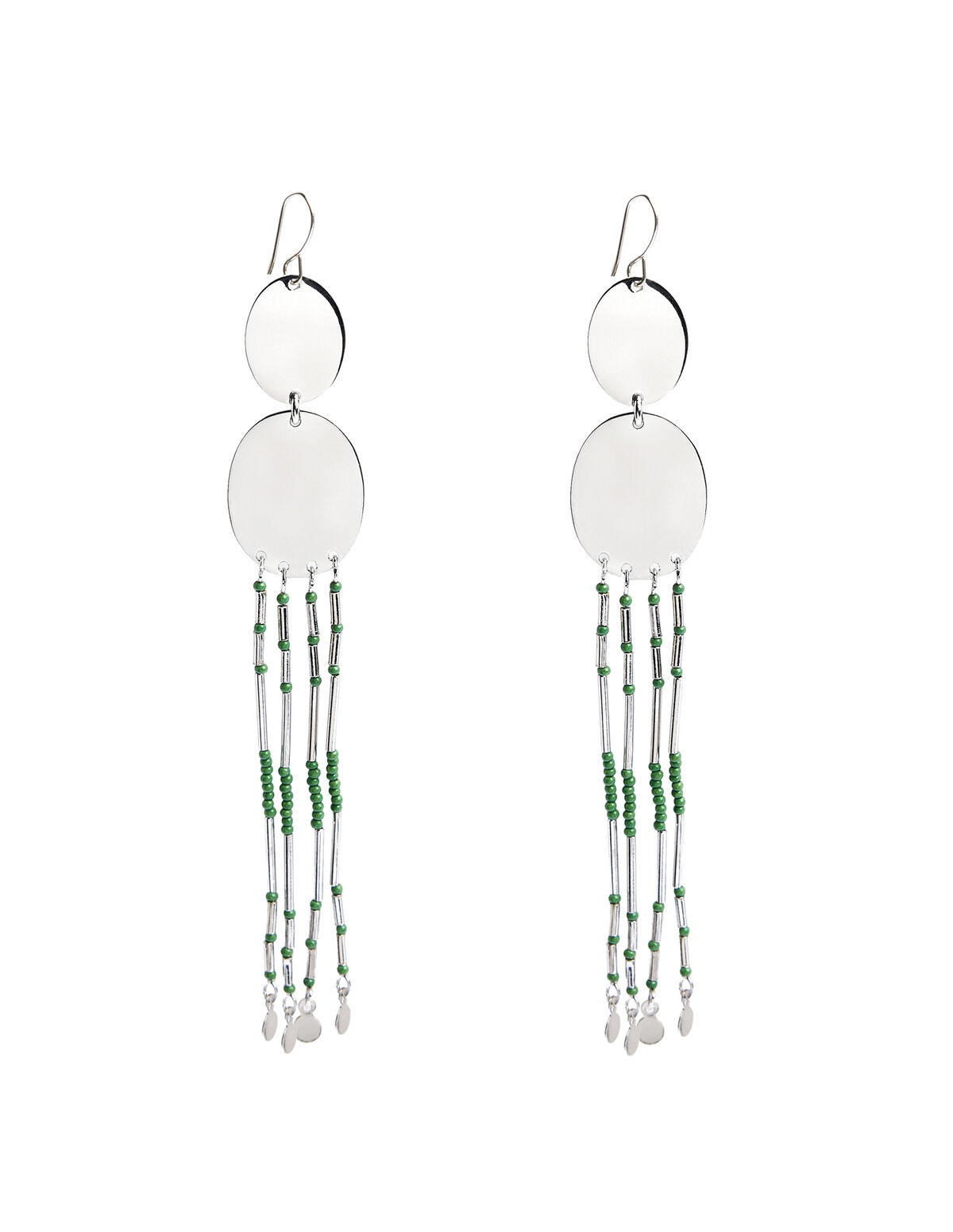 SQUARE BLUE EARRINGS 