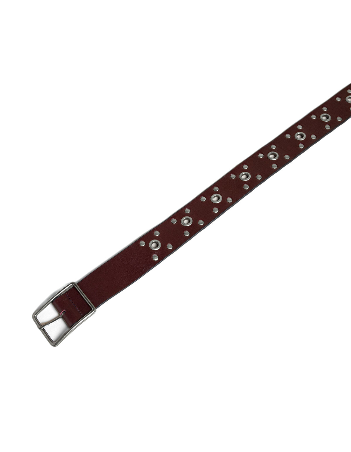 BROWN STUDDED BELT