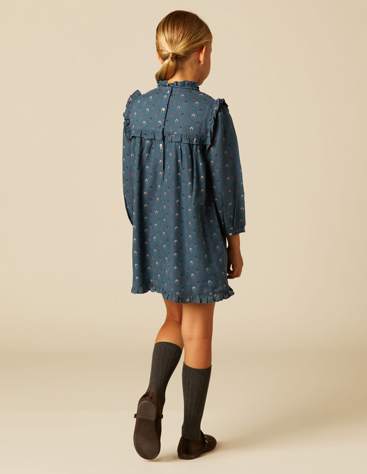 ROBE BLOSSOM BLEU NUIT
