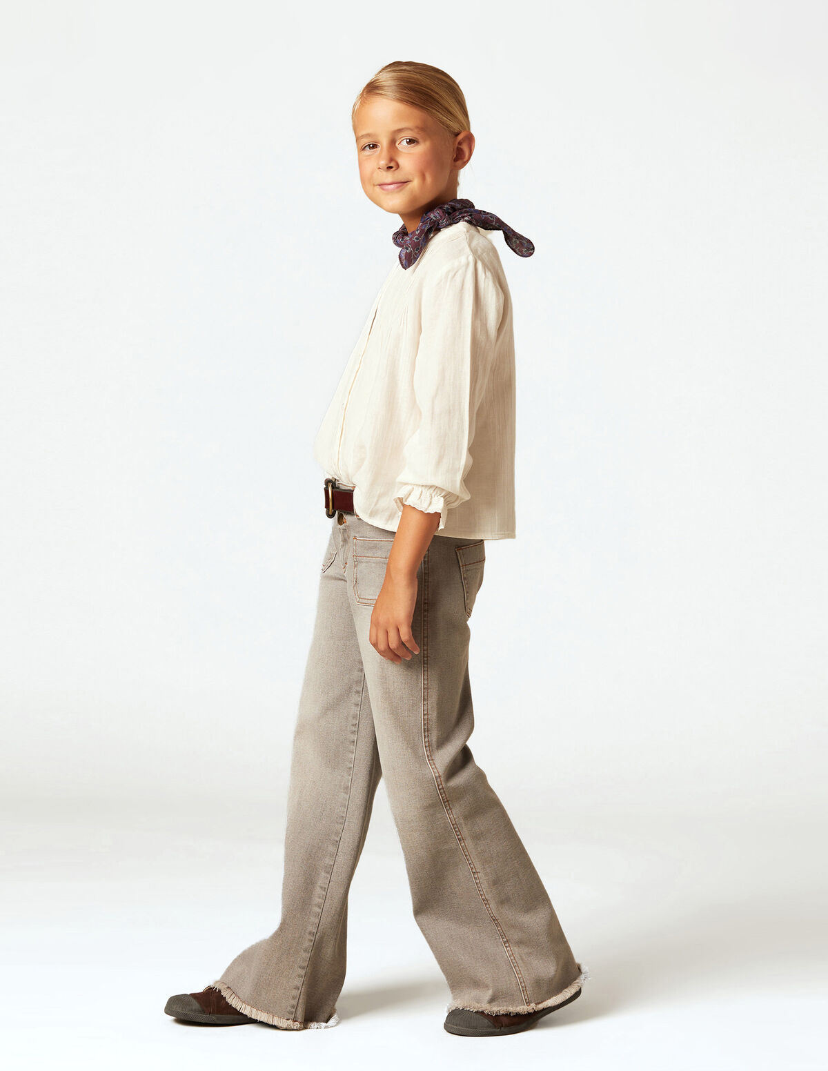CHEMISE PLIS &Eacute;CRUE