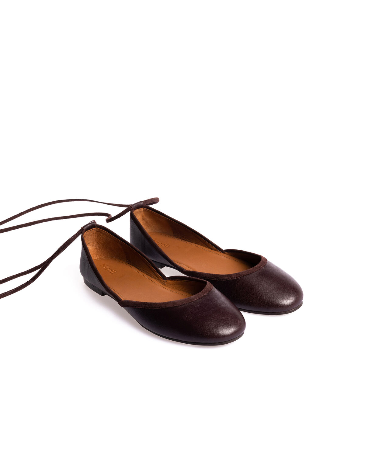 MAROON STRAPS BALLERINAS