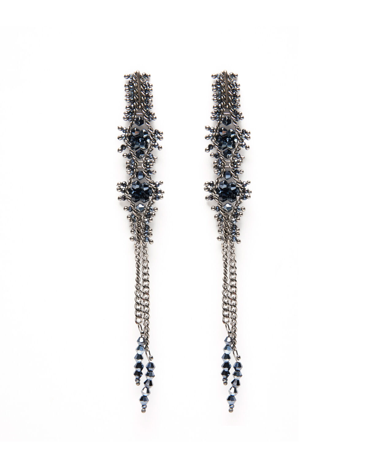 PENDIENTE BEADS AGATHA ROMBO
