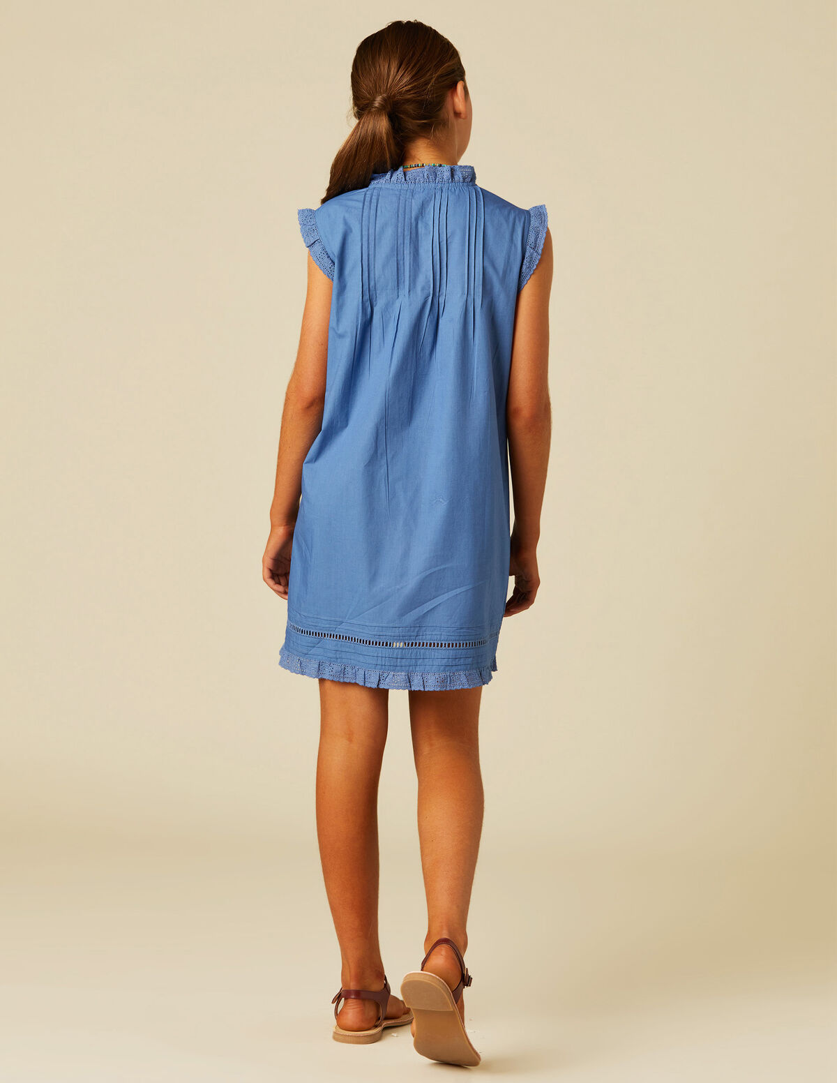 BLUE BOW DRESS