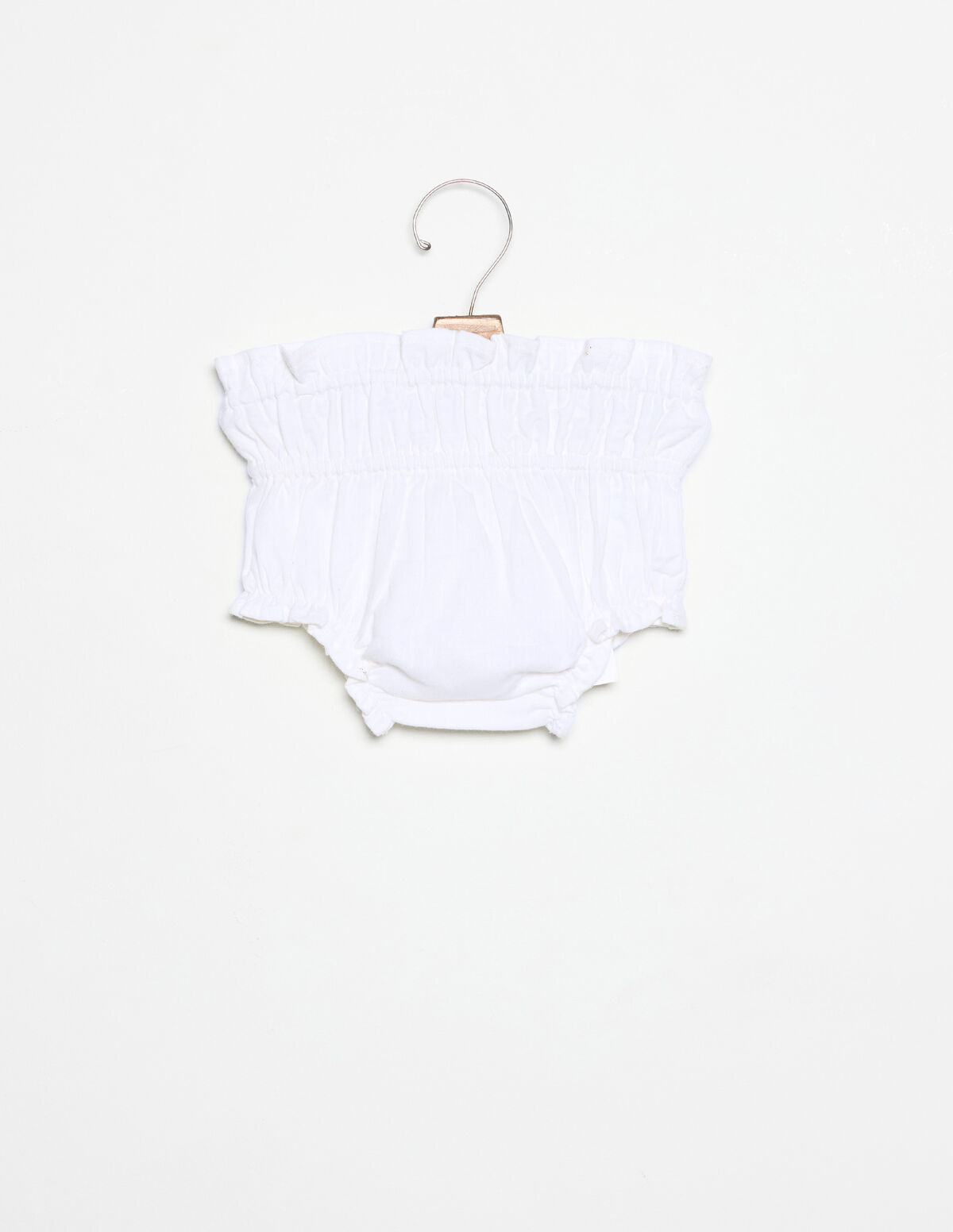 TAPA-FRALDAS BRANCO ALGOD&Atilde;O