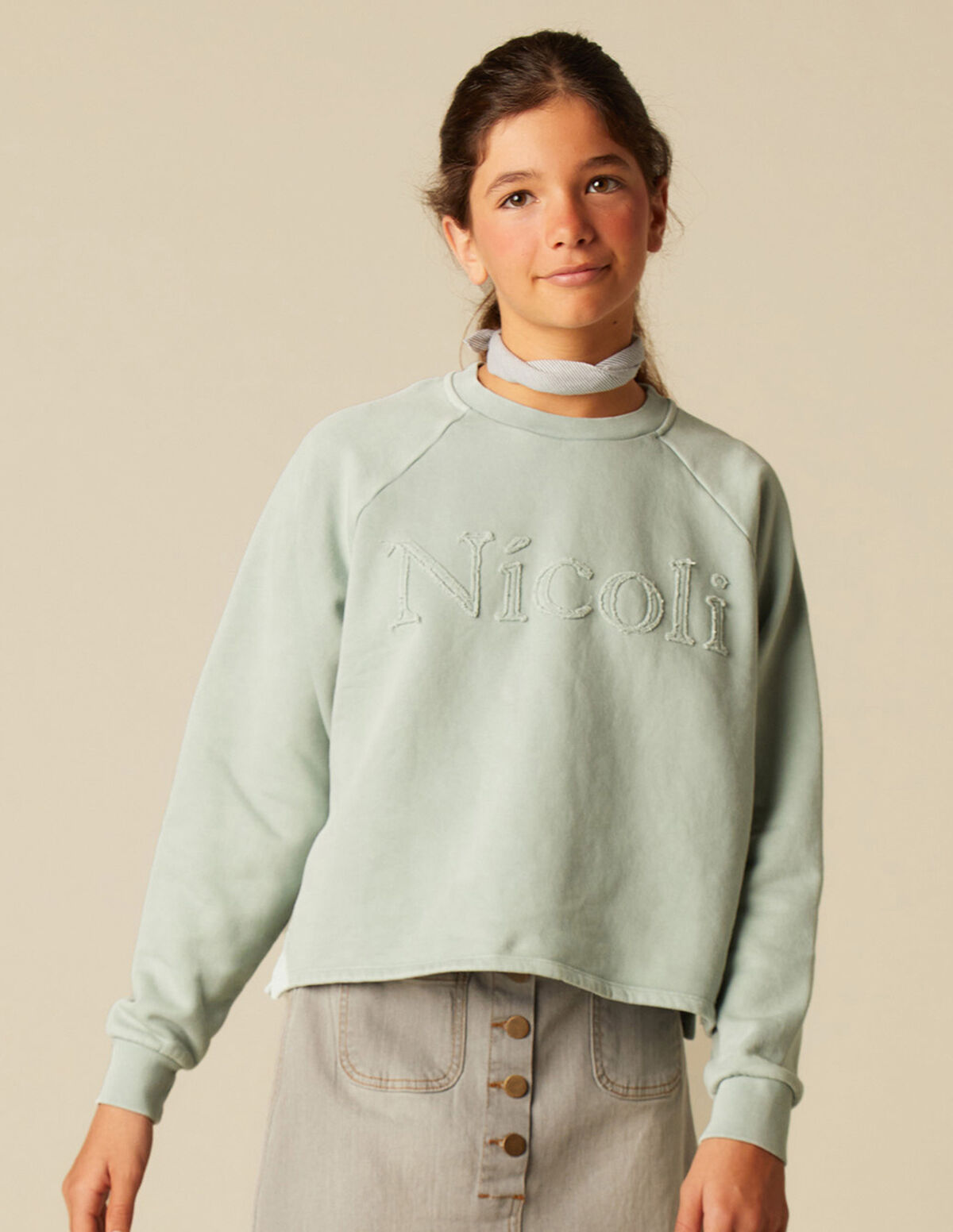 SUDADERA NÍCOLI GRIS