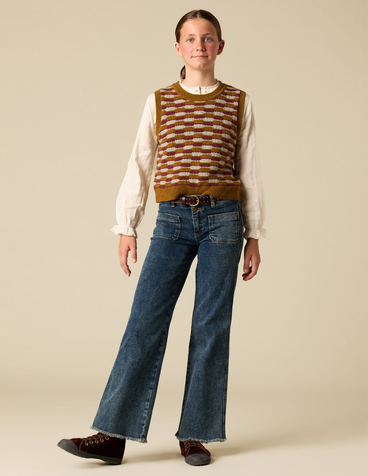 BLUE POCKET JEANS
