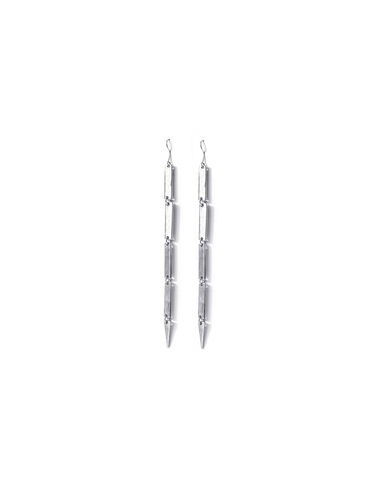 Silver arrow earrings - Earrings - Nícoli