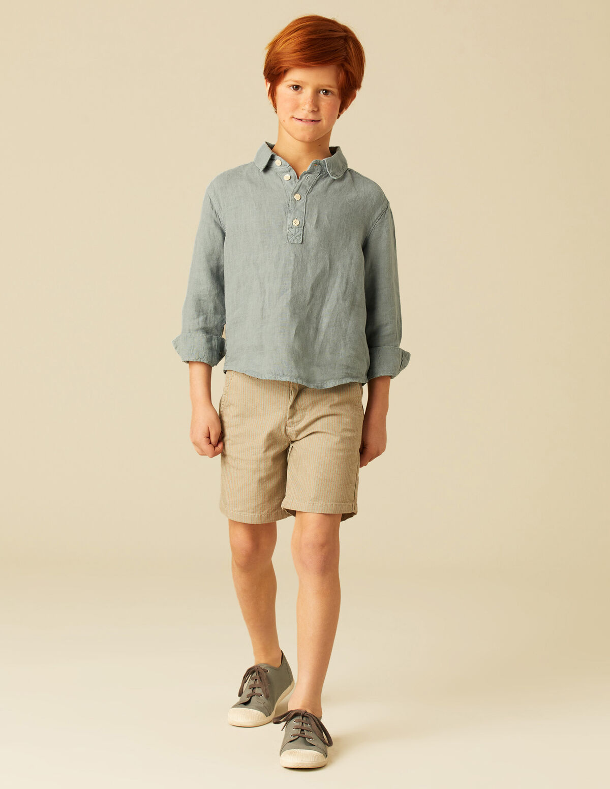 CAMISA LINO BLANCA