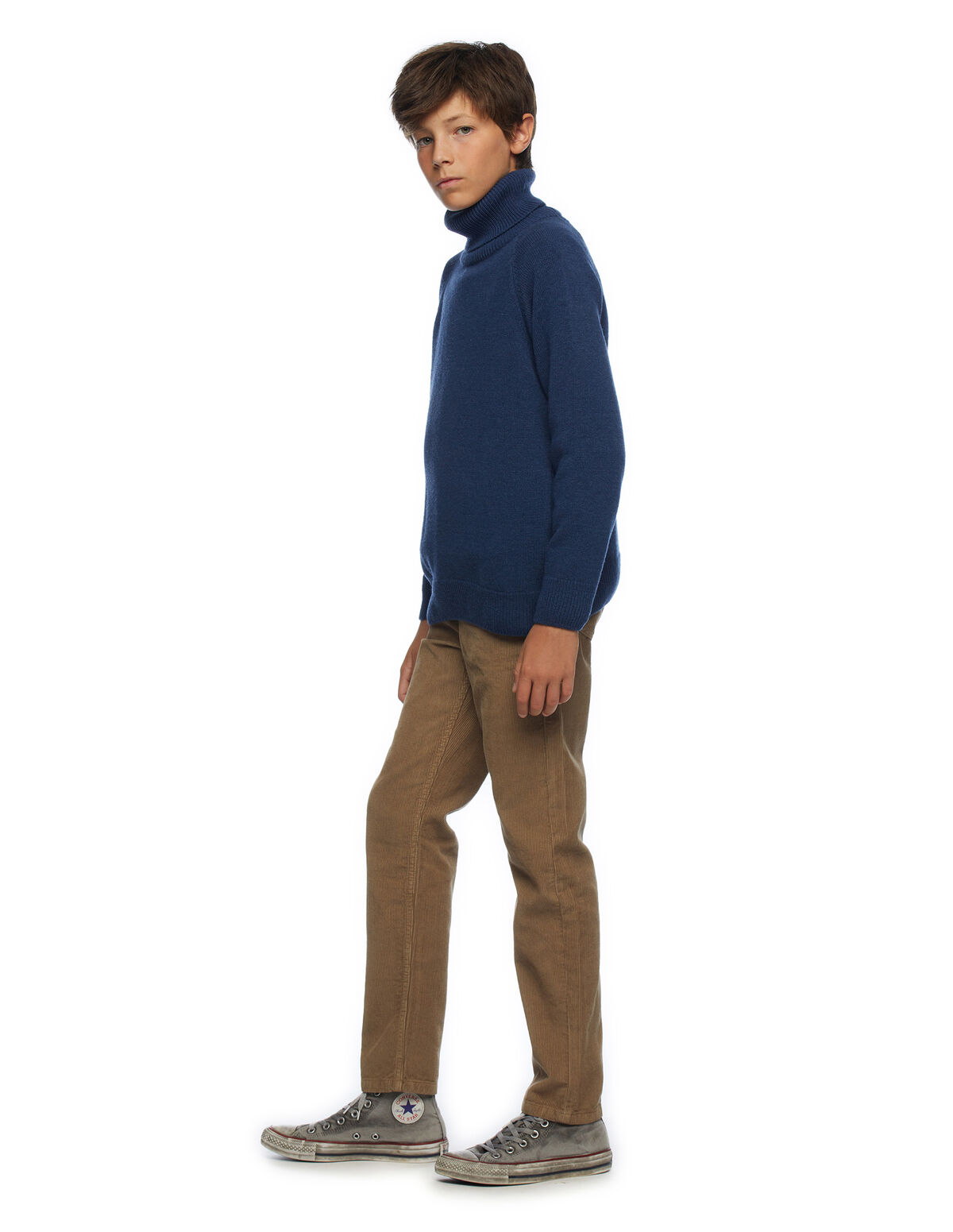 BROWN CORDUROY TROUSERS