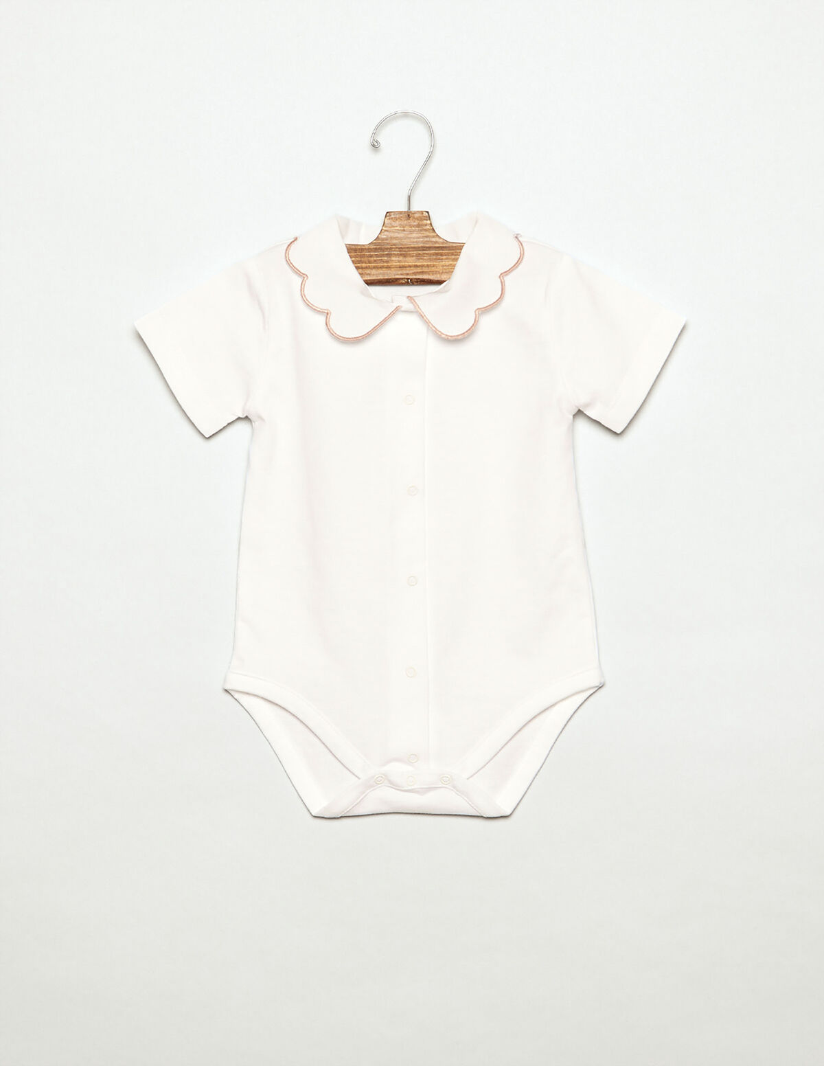 BLUE STITCHED BODYSUIT