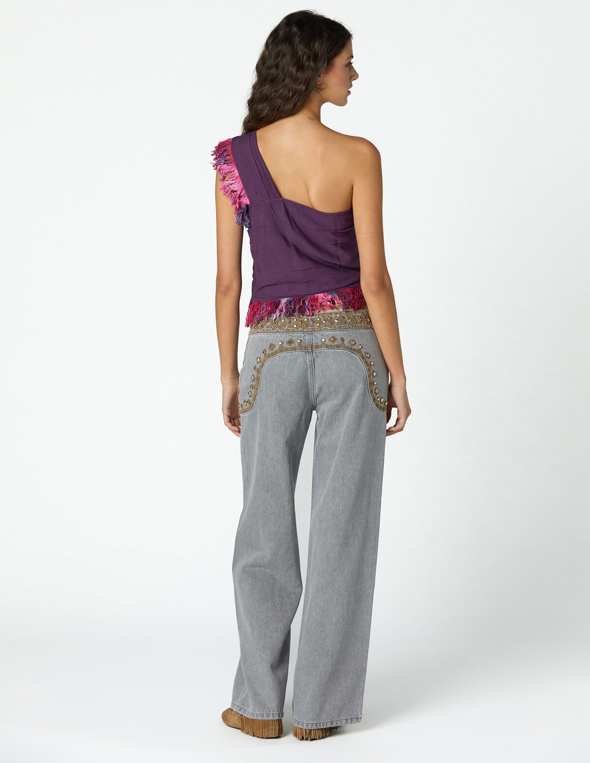 TOP ASIM&Eacute;TRICO FRANJAS BIG BLUE