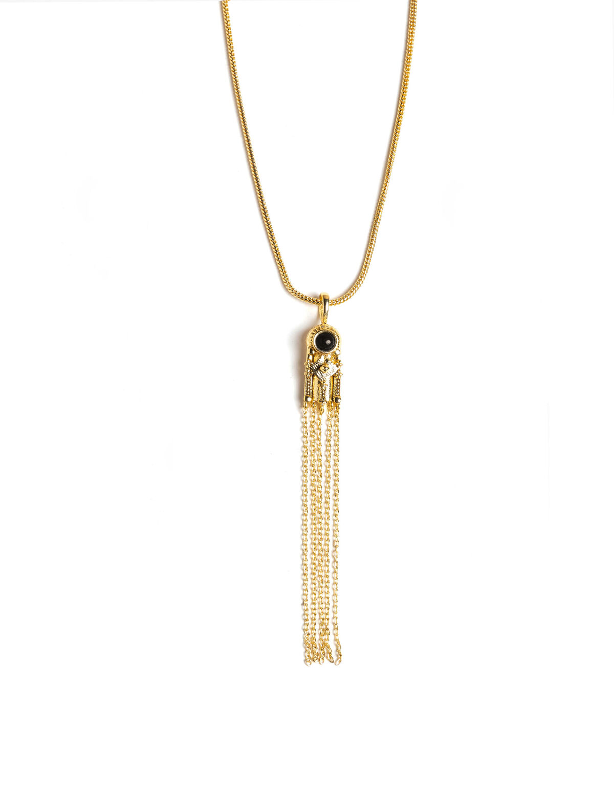 MAROON CHAIN NECKLACE