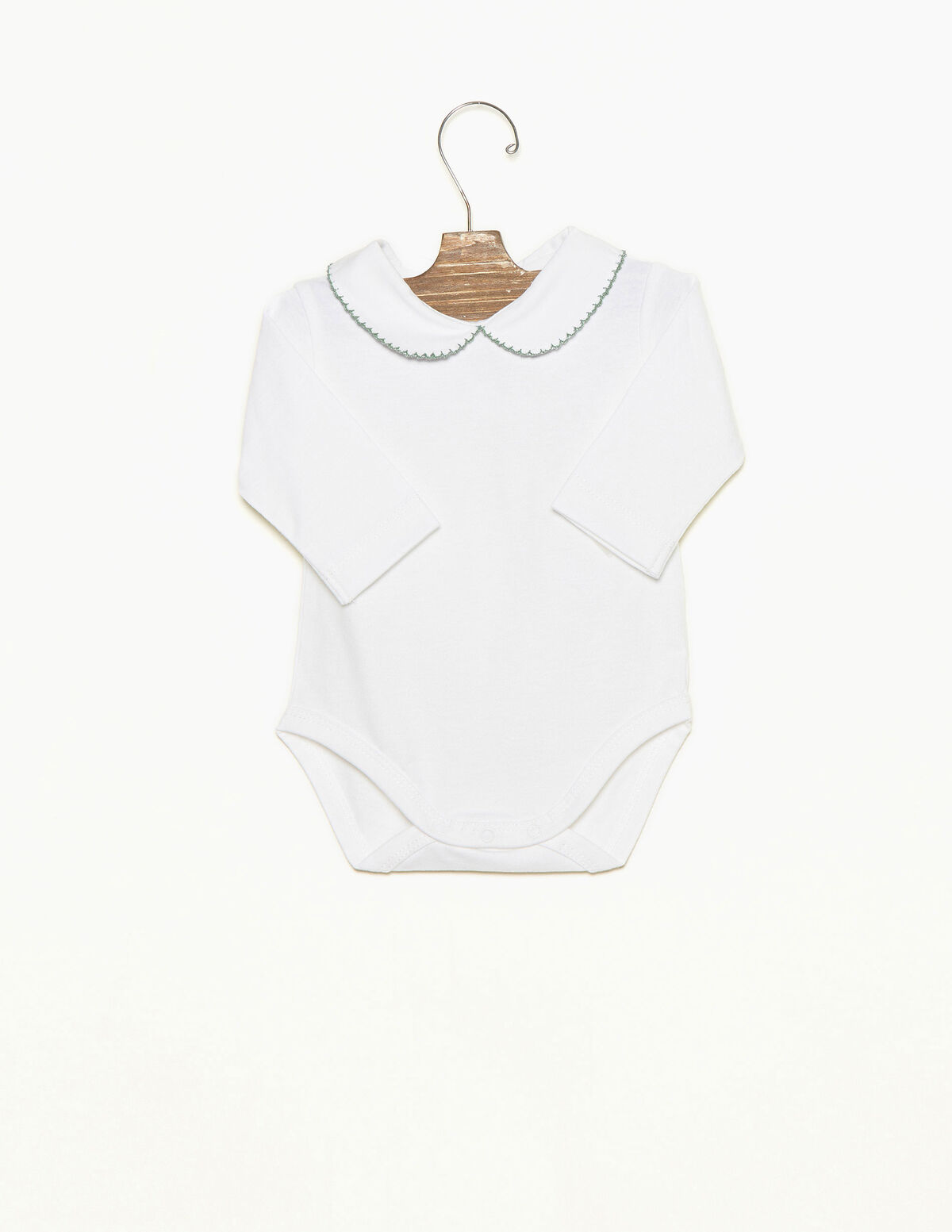 Blue stitched collar bodysuit - View all - Nícoli
