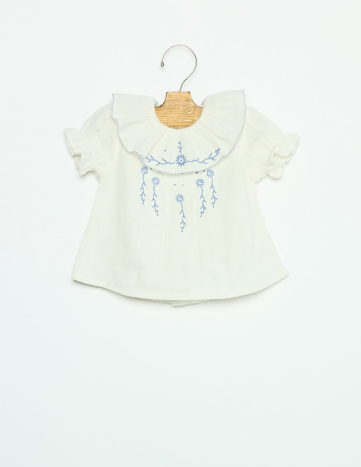 CAMISA BORDADOS FLOR 