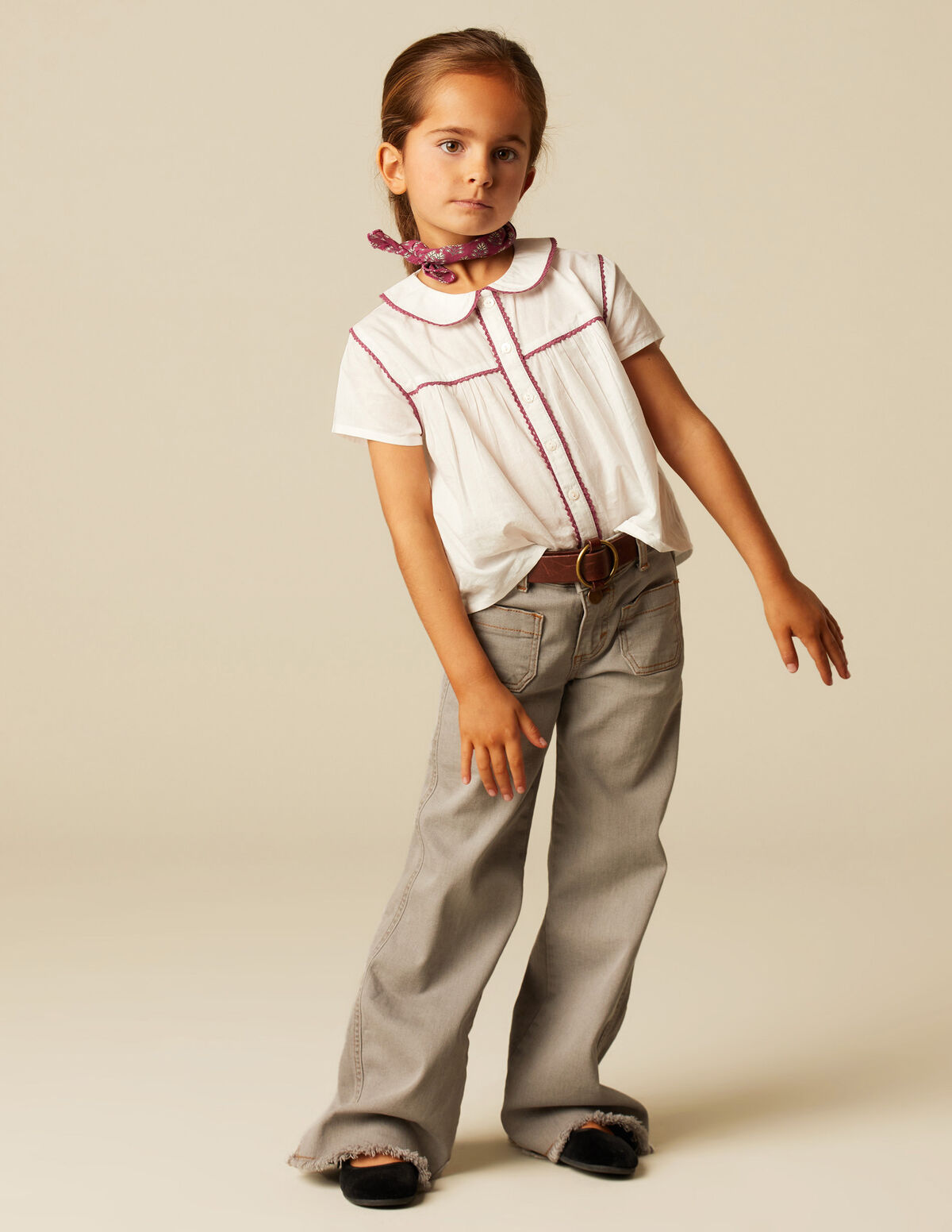 Pantalón bolsillos vaquero azul