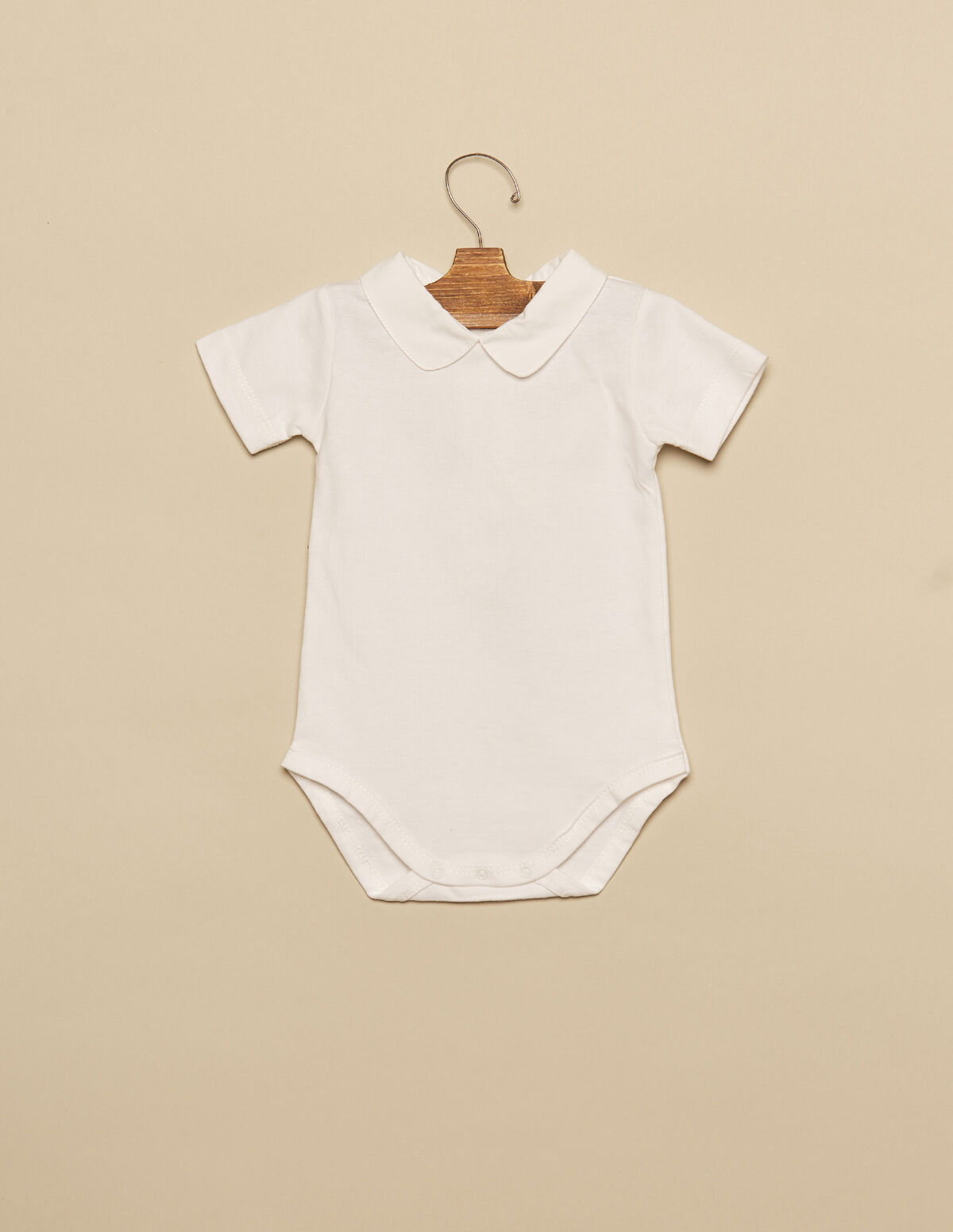 White Peter Pan collar bodysuit - View all - Nícoli