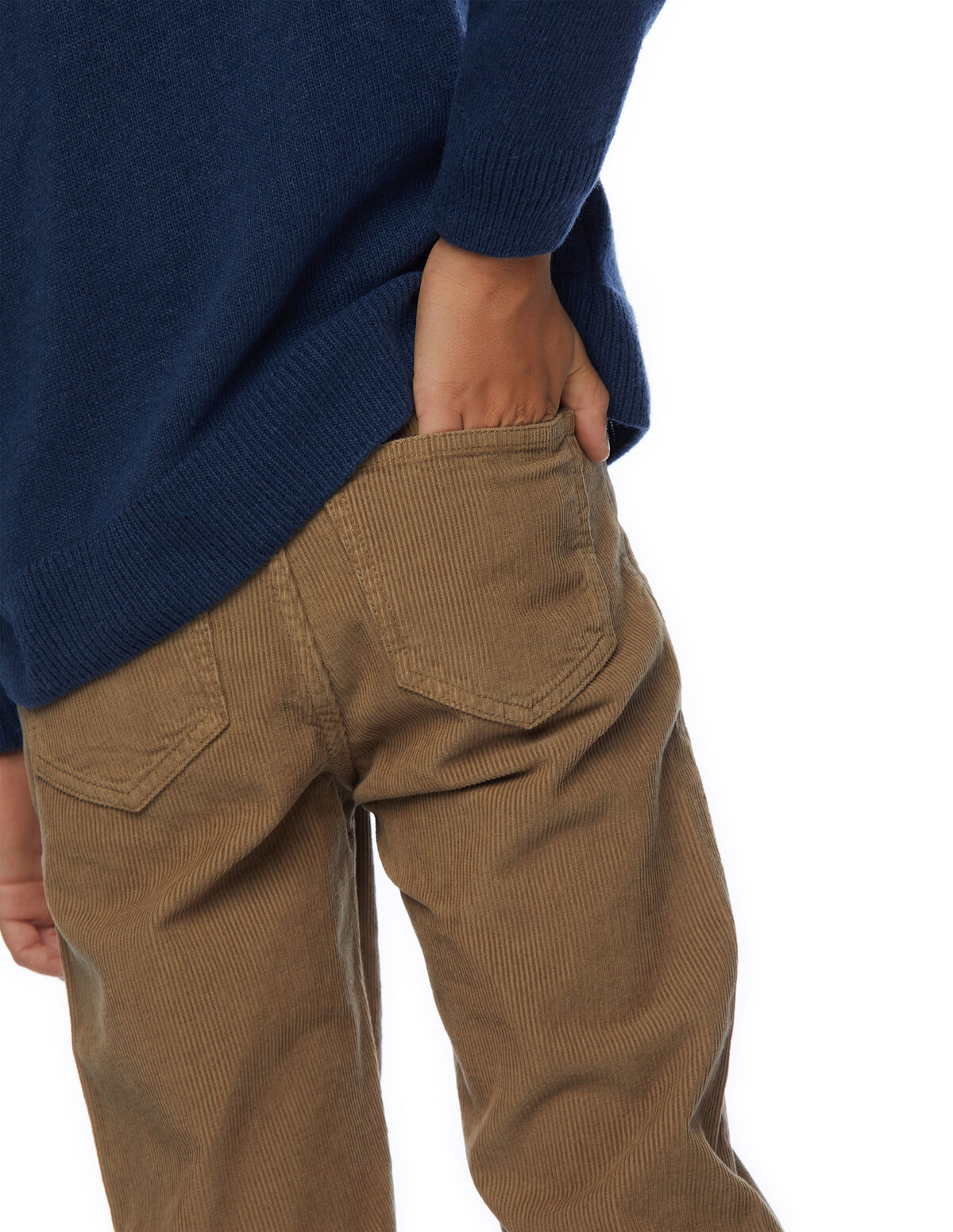 BROWN CORDUROY TROUSERS