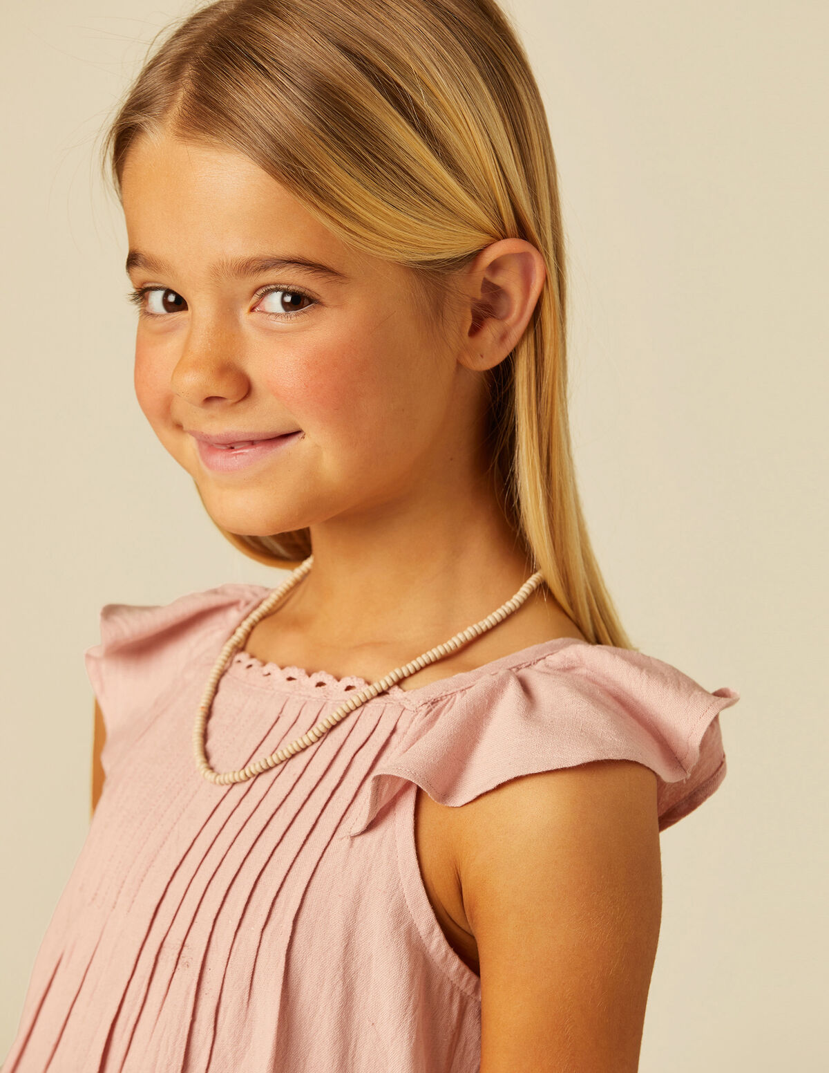VESTIDO JARETAS VOLANTE ROSA