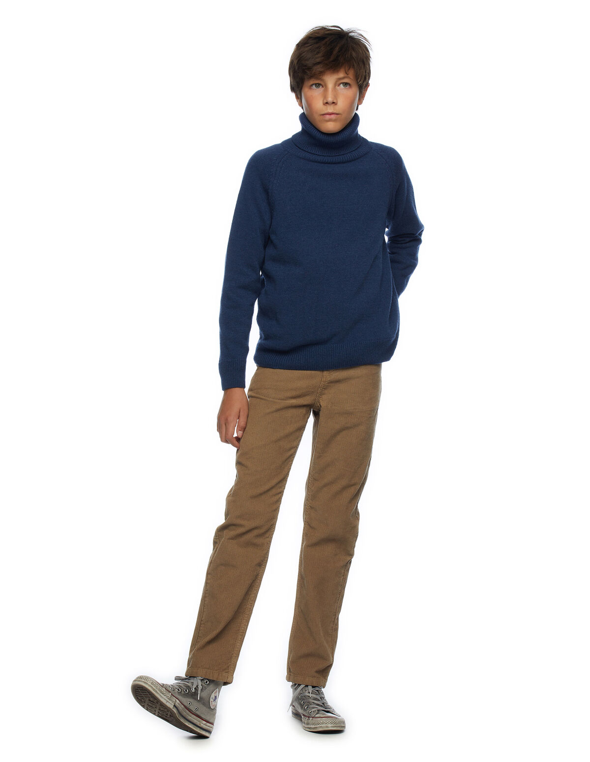 BROWN CORDUROY TROUSERS