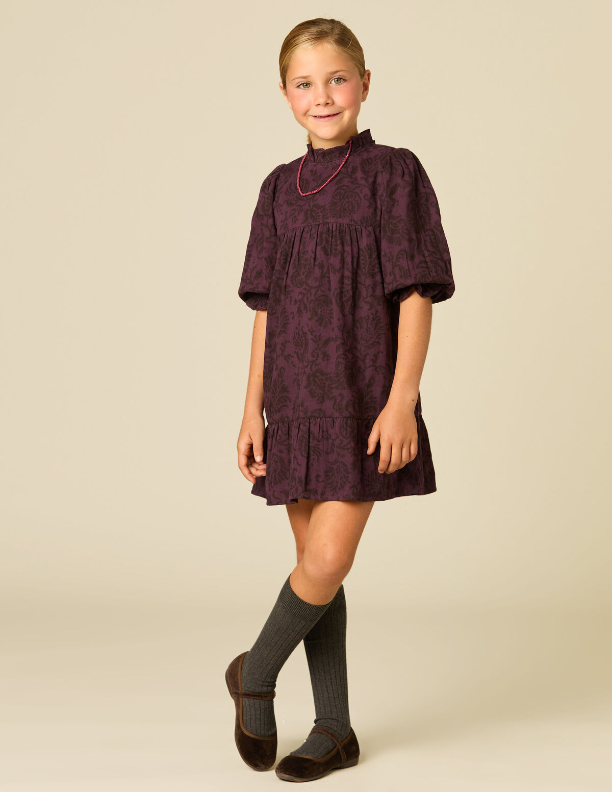AMETHYST FLORAL DRESS