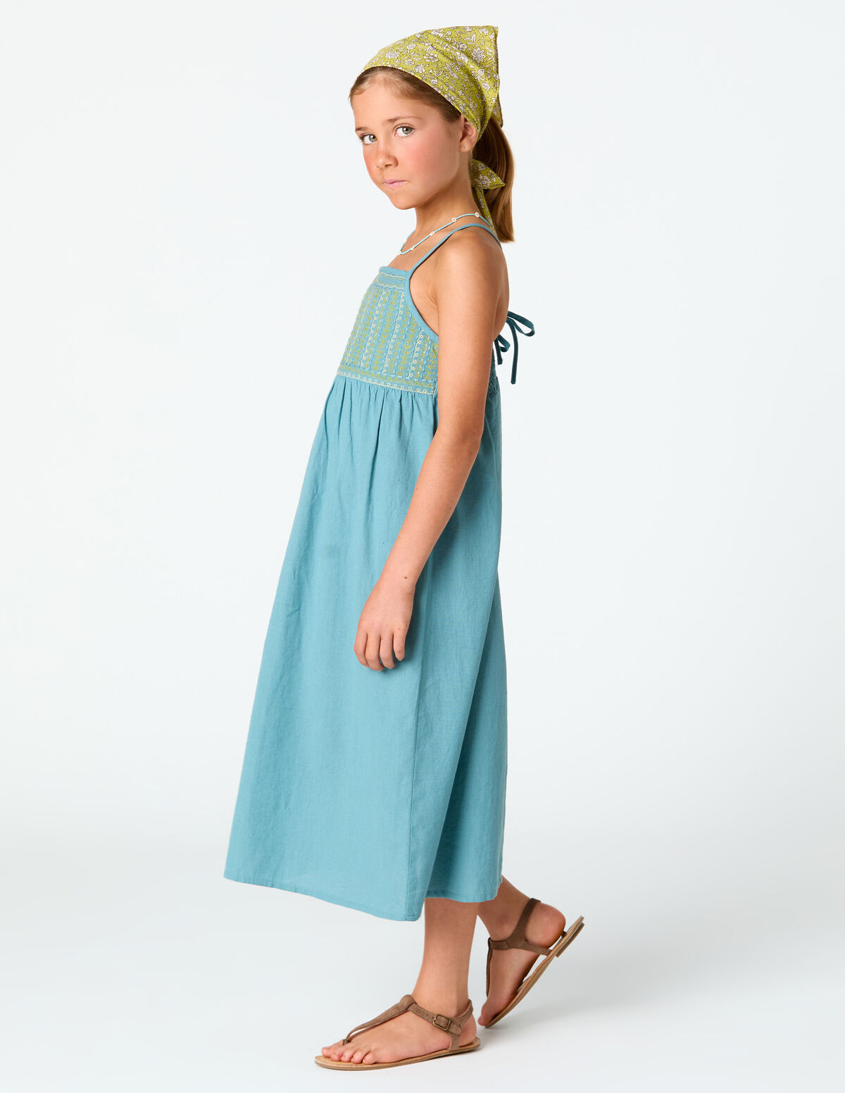 POND EMBROIDERED DRESS