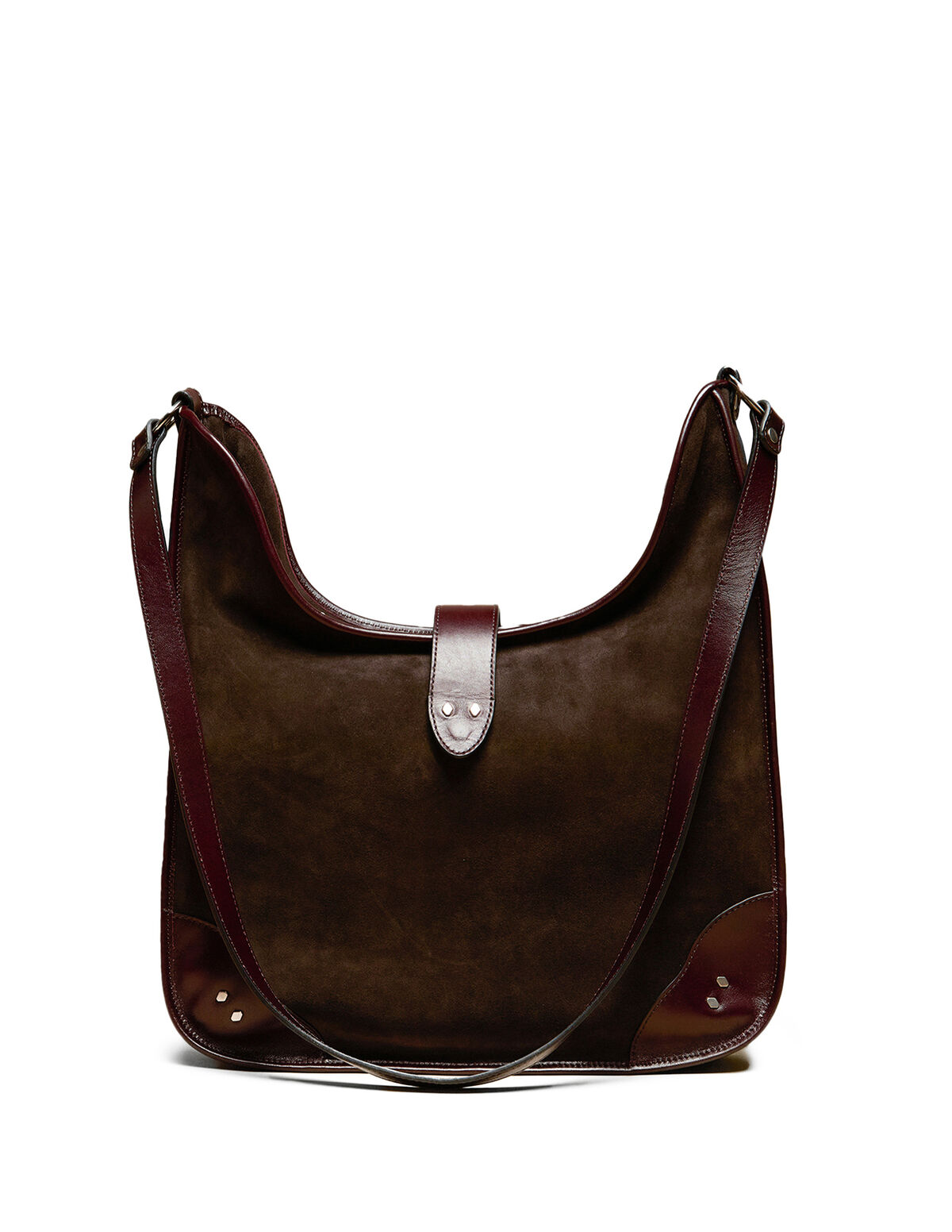 SAC CABAS CRO&Ucirc;TE DE CUIR KAKI