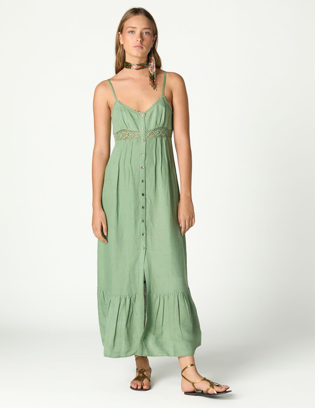 VESTIDO NERVURAS E AL&Ccedil;AS ROXO