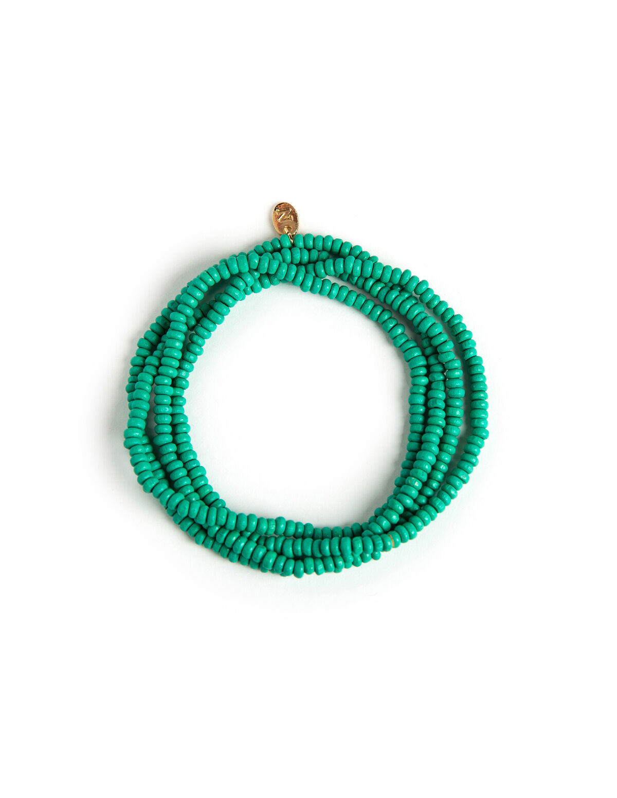 COLLAR LARGO VERDE AGUA