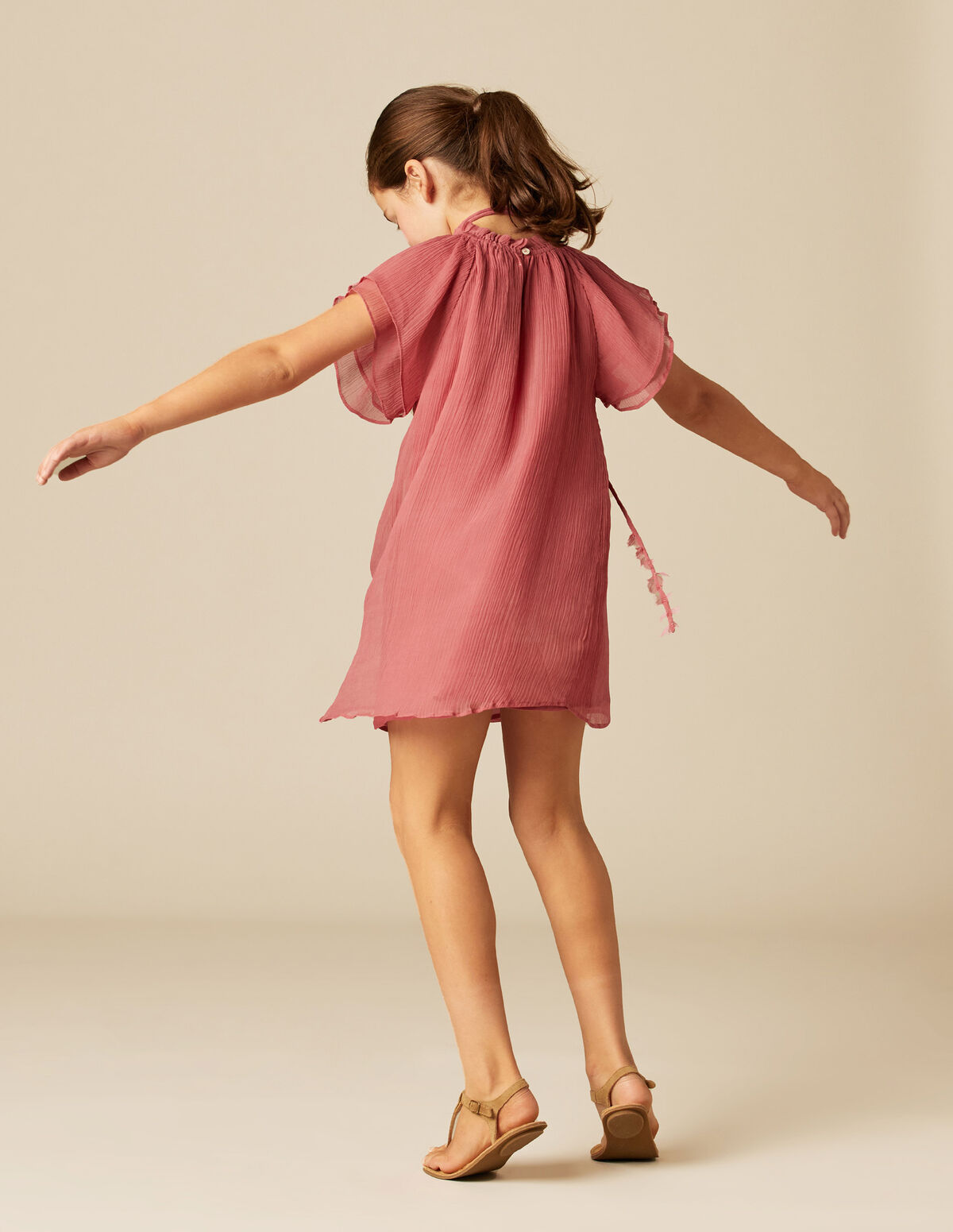 VESTIDO PRINT FLOR VERDES