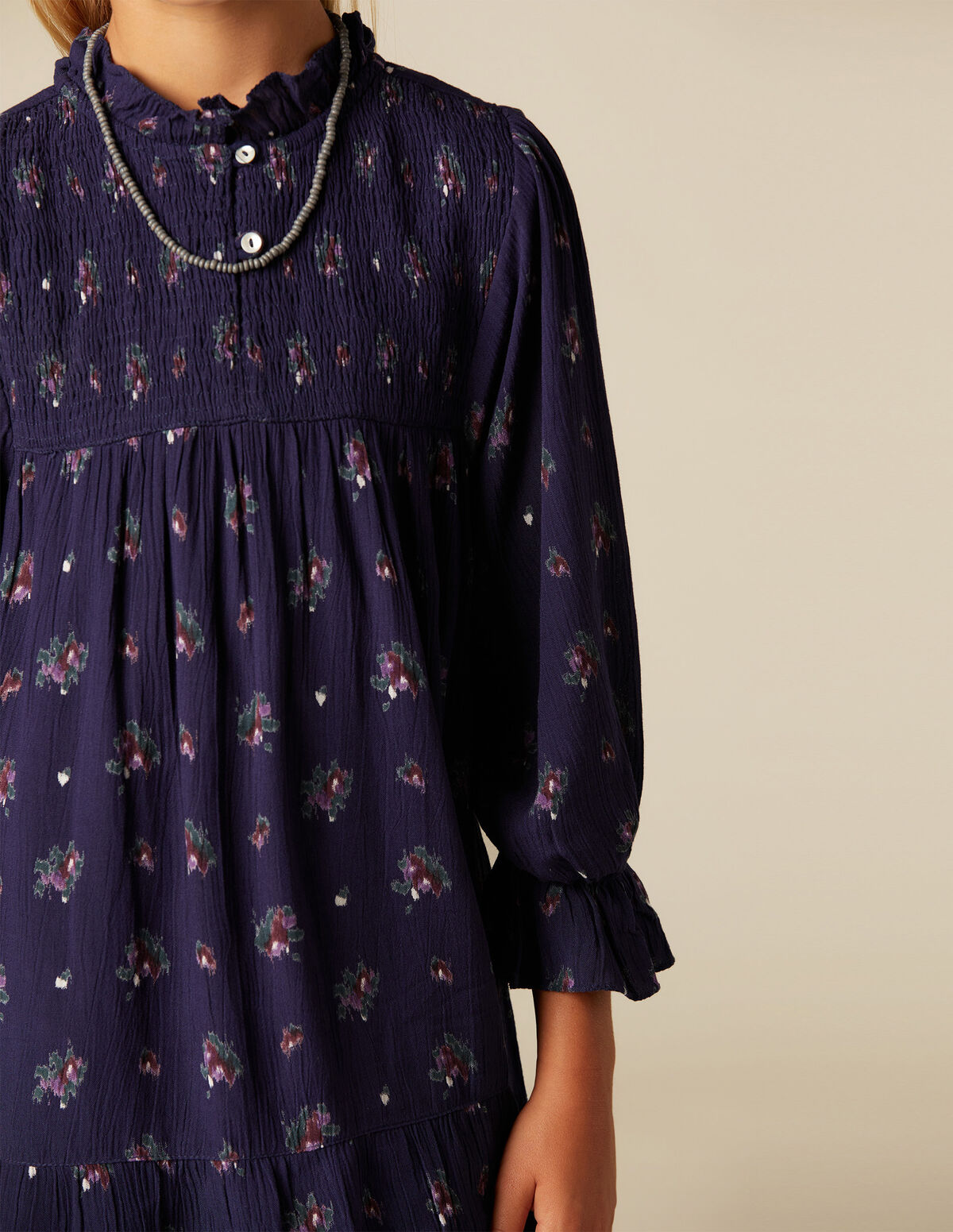 CAPTAIN IKAT DRESS