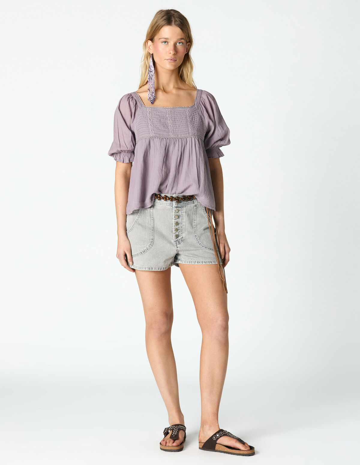 SHORT BOLSILLOS BLANCO