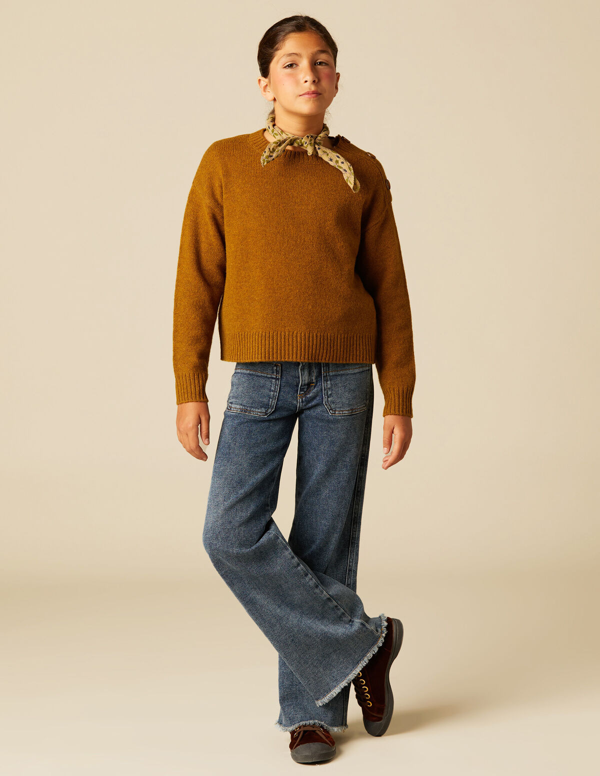 BLUE POCKET JEANS