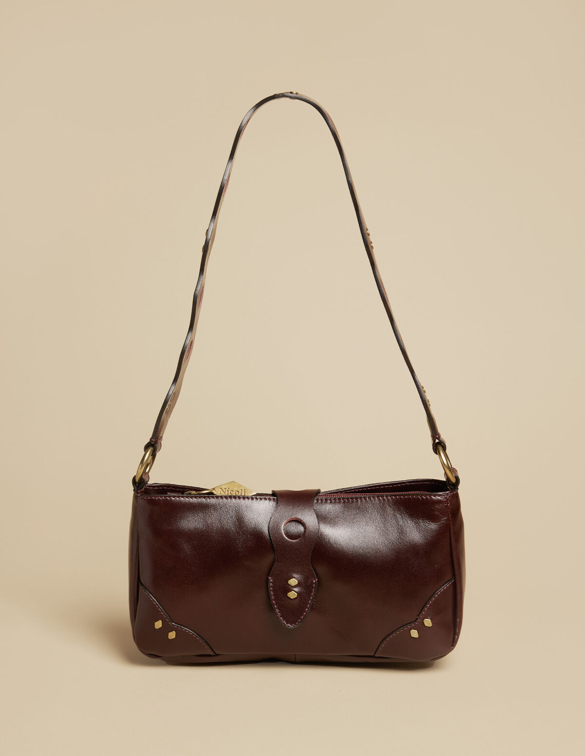 BOLSO RETRO SERRAJE MARRÓN