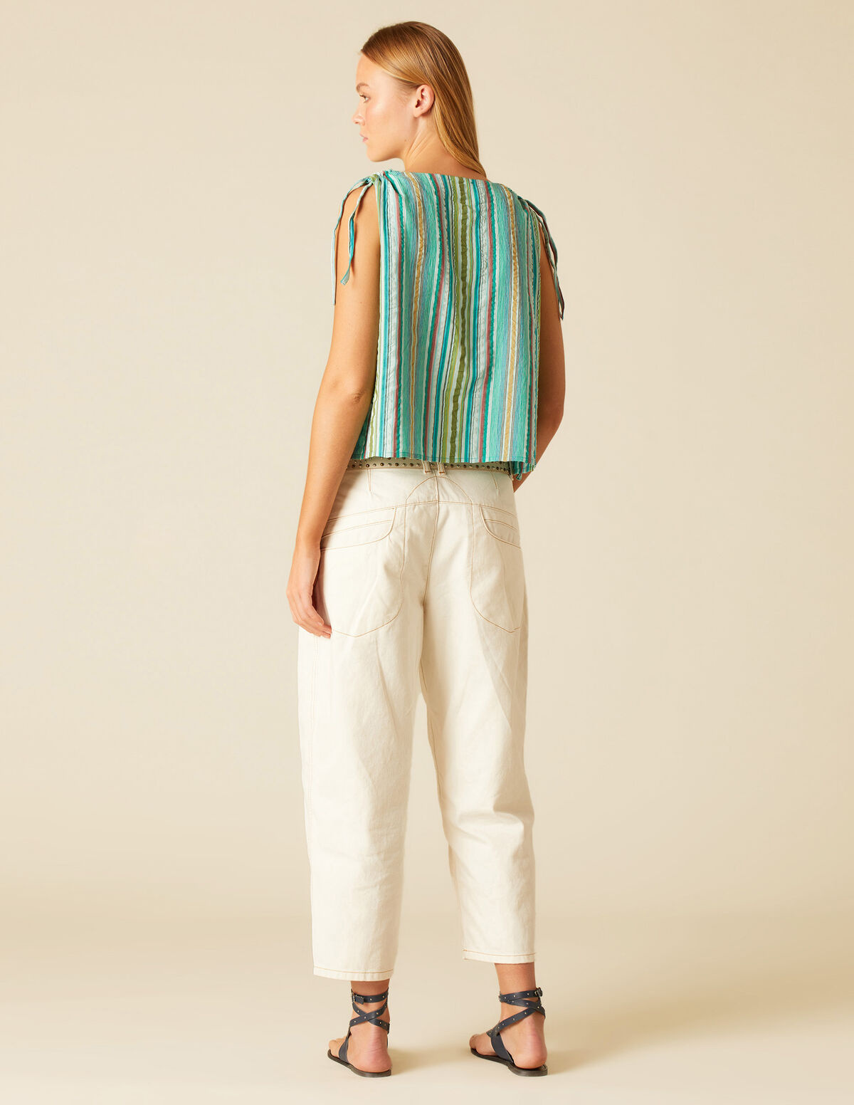 CAMISA RISCA MULTICOLOR AMORA