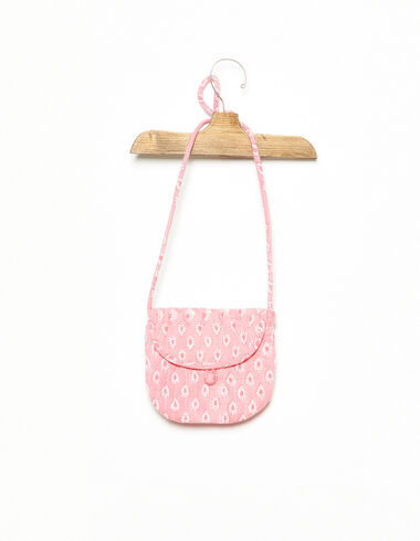 Pink buti round crossbody bag - View all > - Nícoli