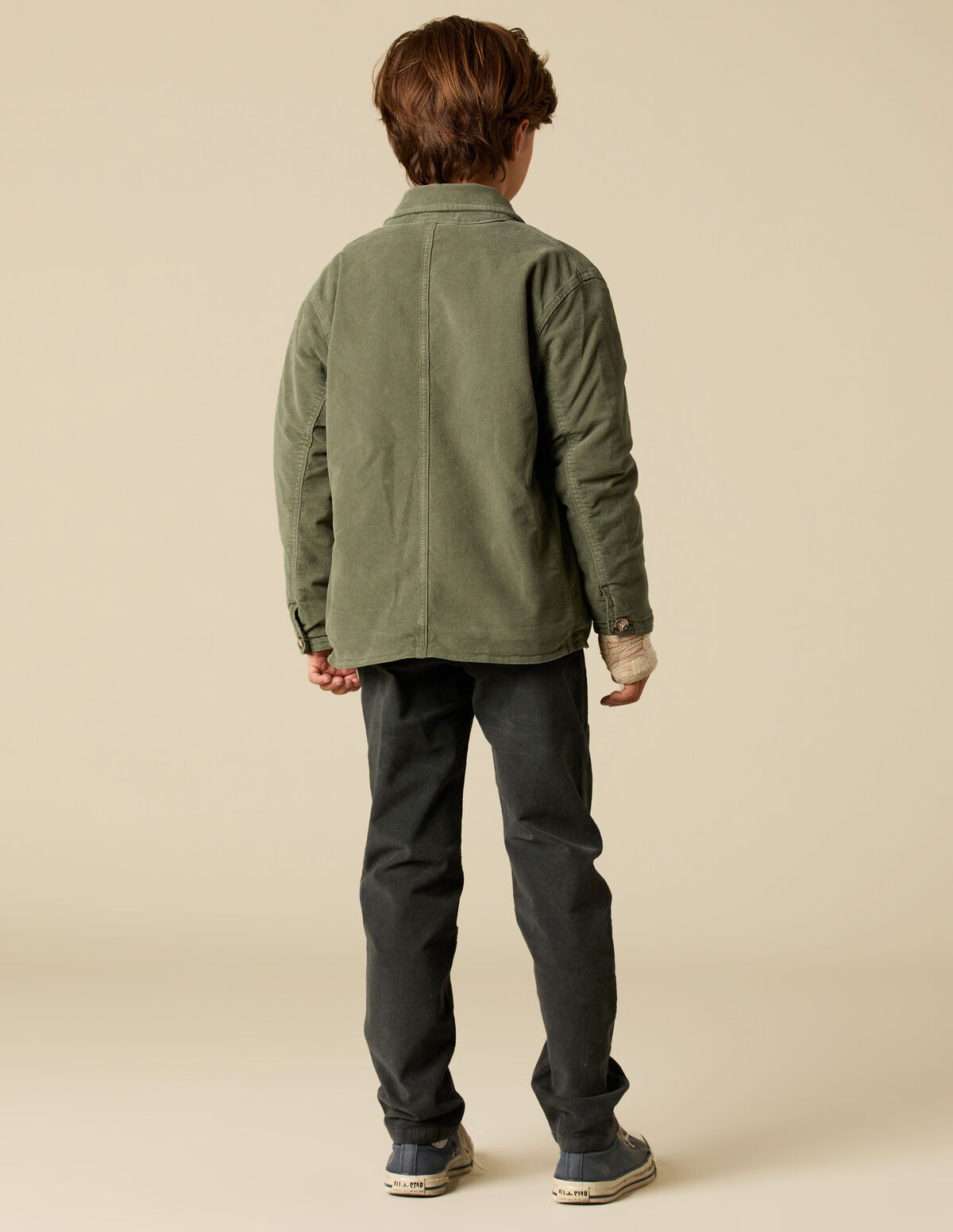 CHAQUETÓN PANA VERDE HUNTING
