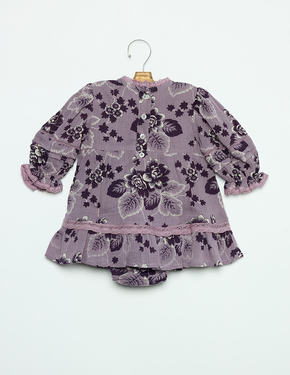 VINTAGE OVERCAST PRINT DRESS