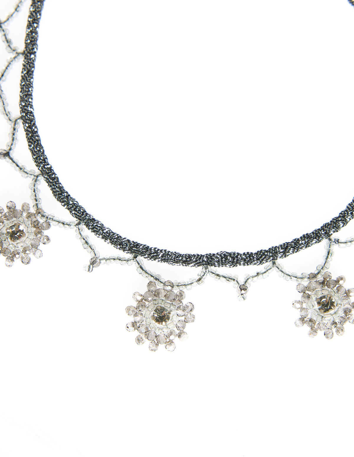 CHOKER BEADS FLOR &Acirc;MBAR