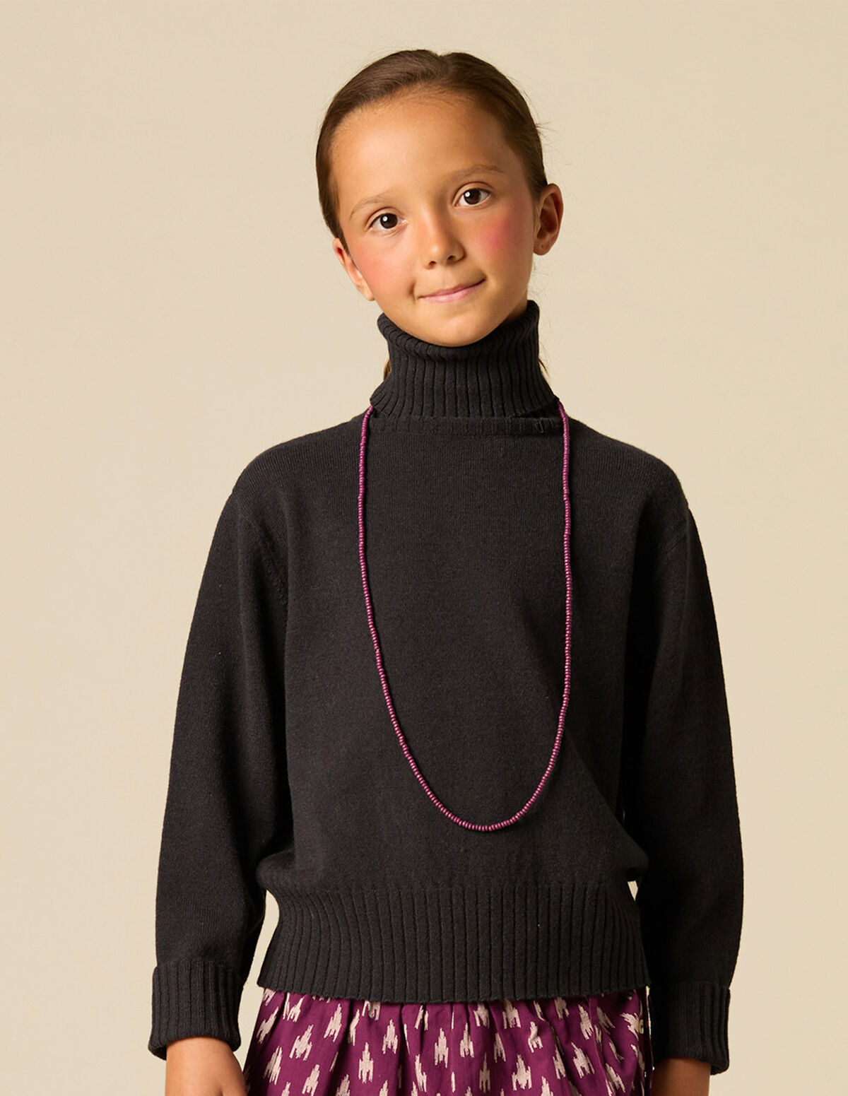 PULL COL ROULÉ ANTHRACITE