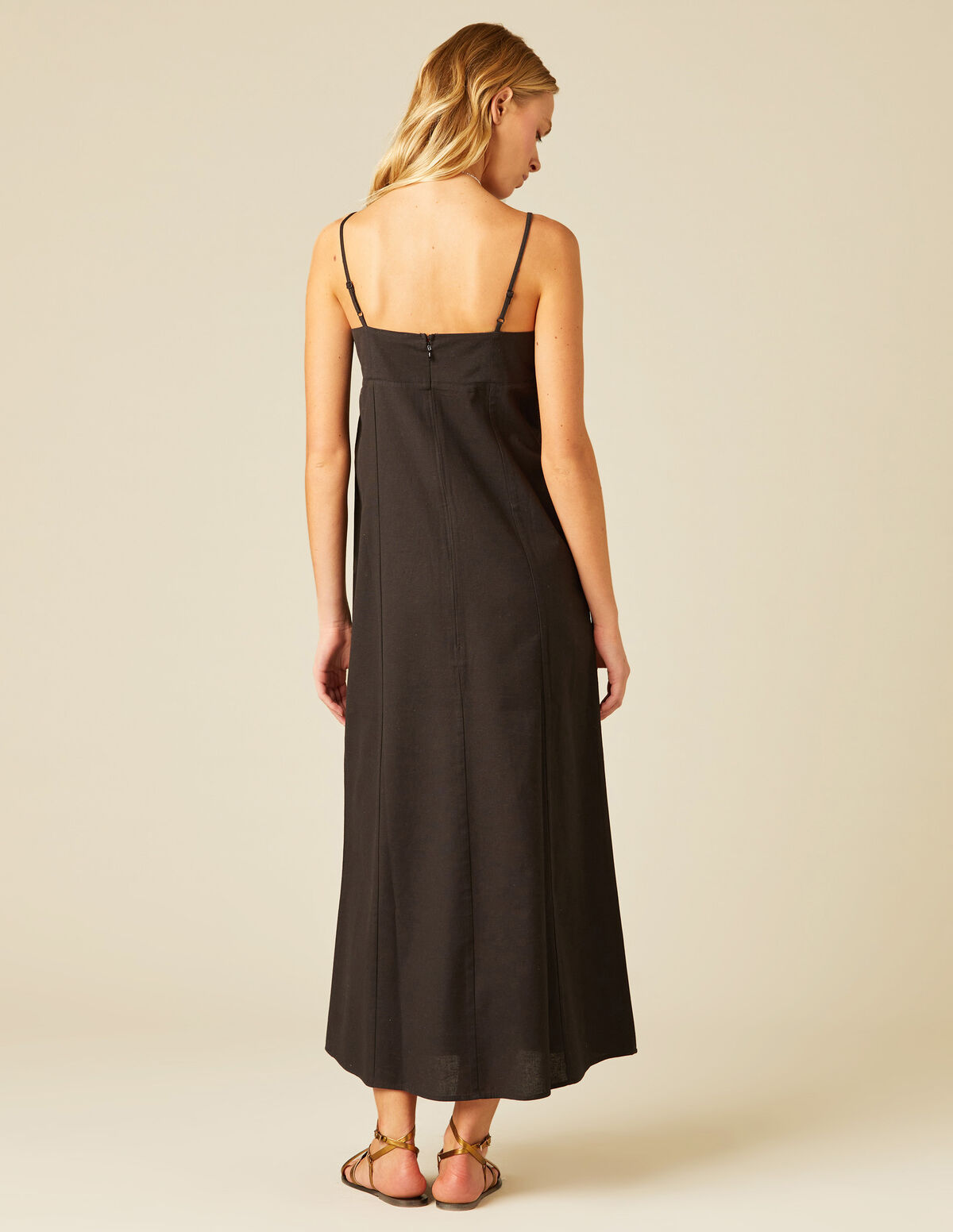 VESTIDO CONCHAS ANTRACITA