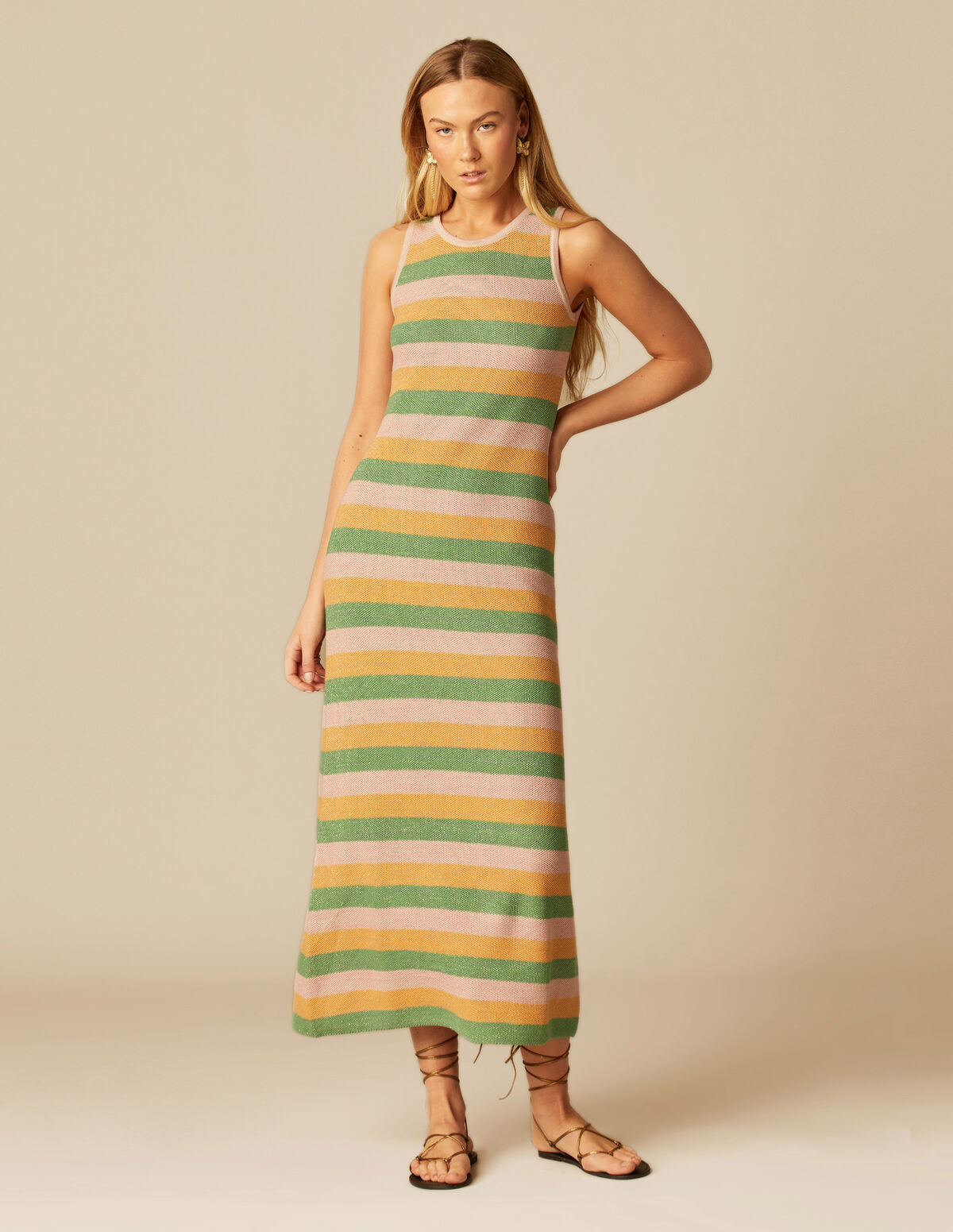 VESTIDO HILO RAYAS