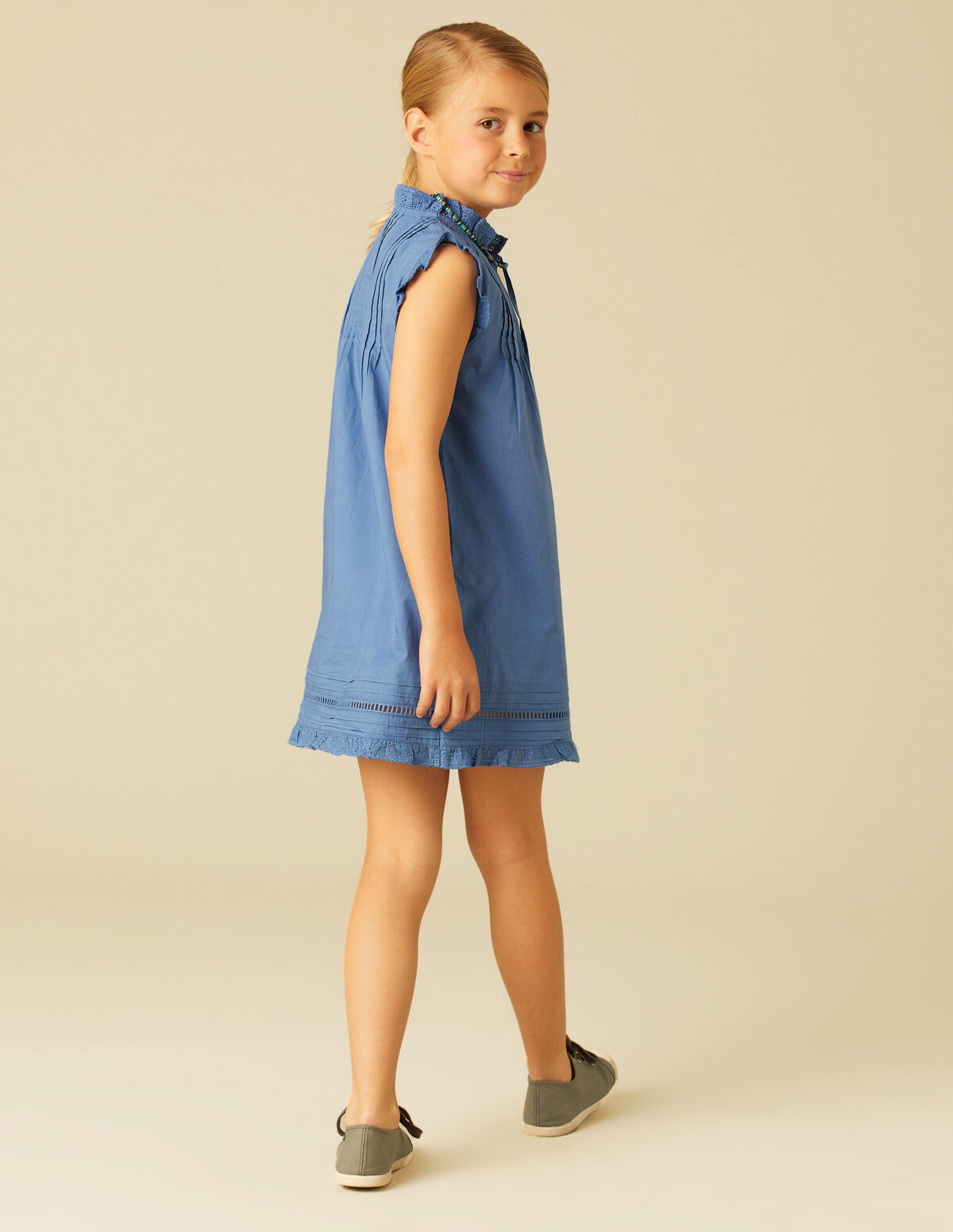 ROBE NŒUD BLEUE