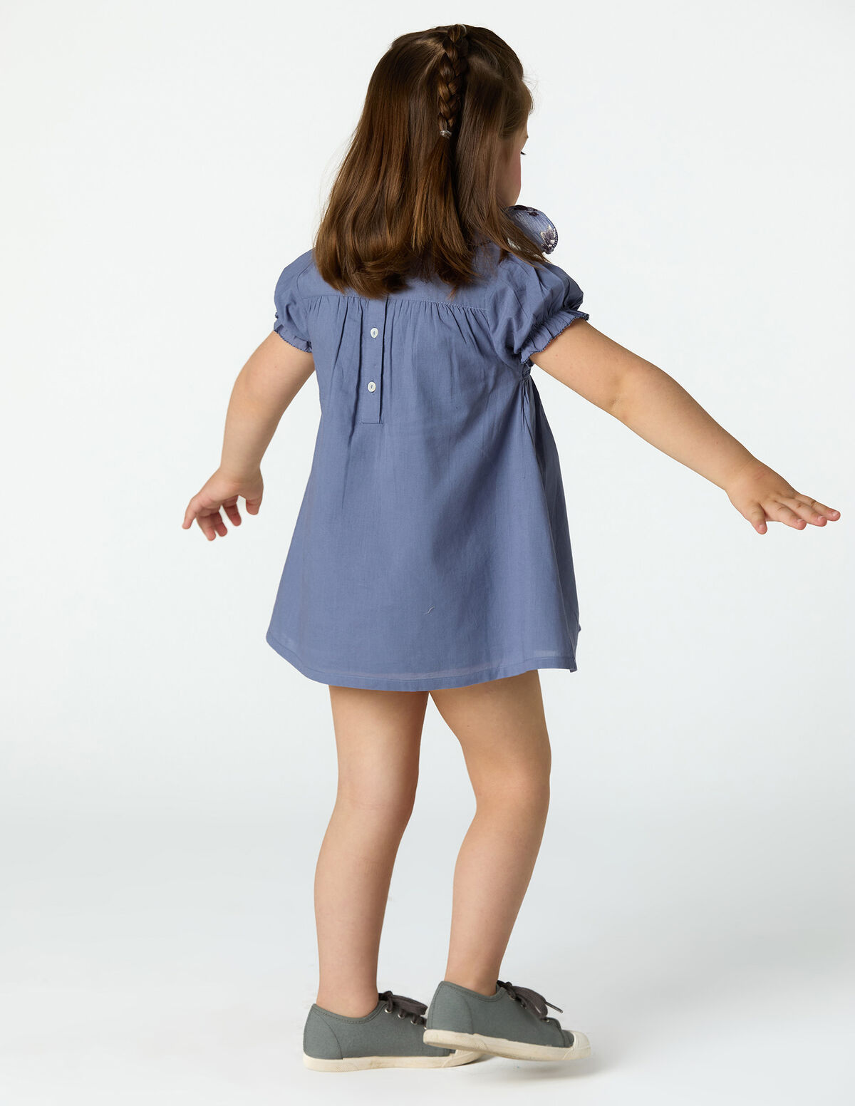 VESTIDO NINHO ANILINE BLUE